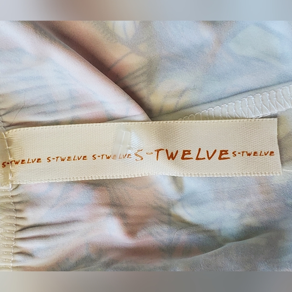 NWOT Brand "Twelve" Floral Racerback Dress by S Twelve - Picture 10 of 10